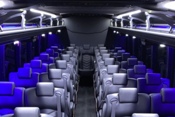 Allentown Charter Bus Interior