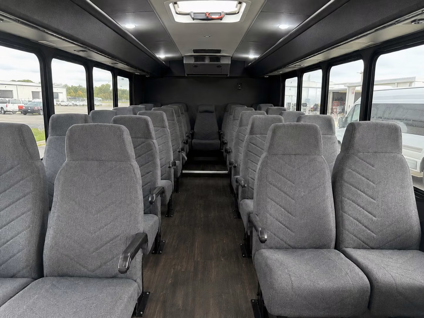 20 passenger minibus inside