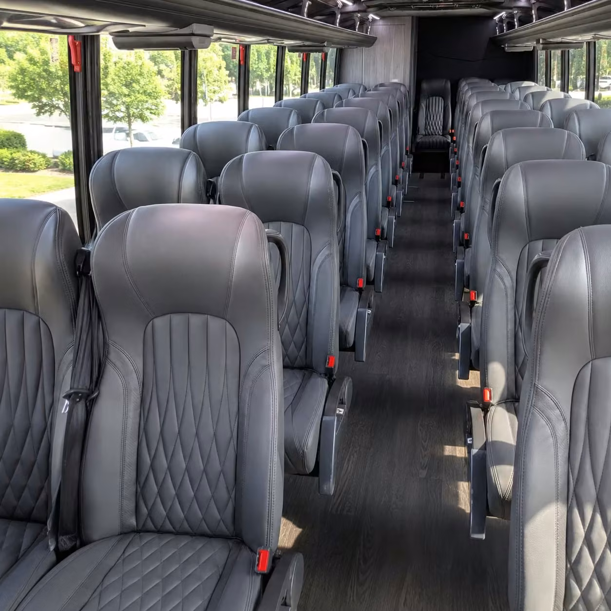 25 passenger minibus inside