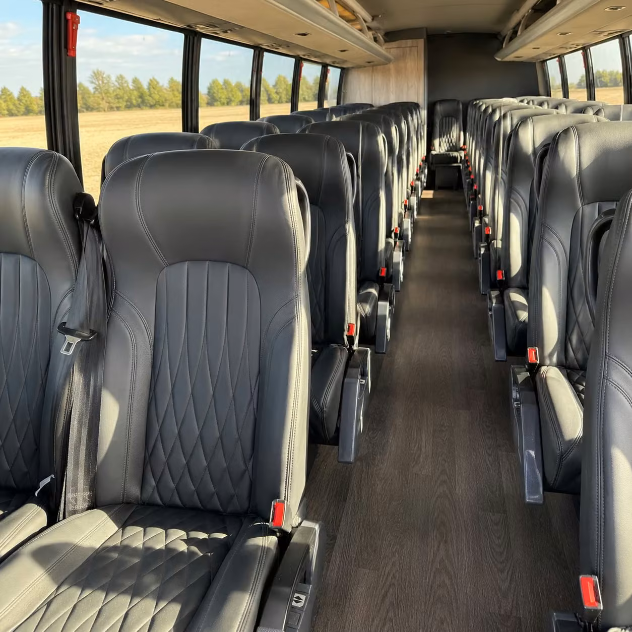 35 passenger minibus inside
