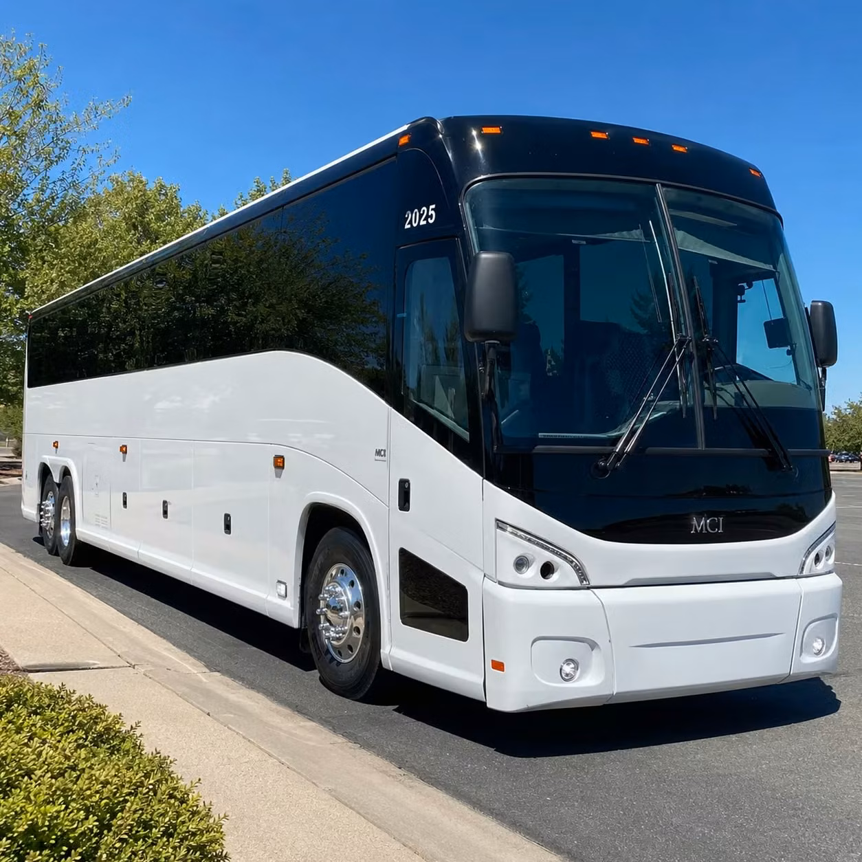 charter buses for large concert groups heading into and out of allentown