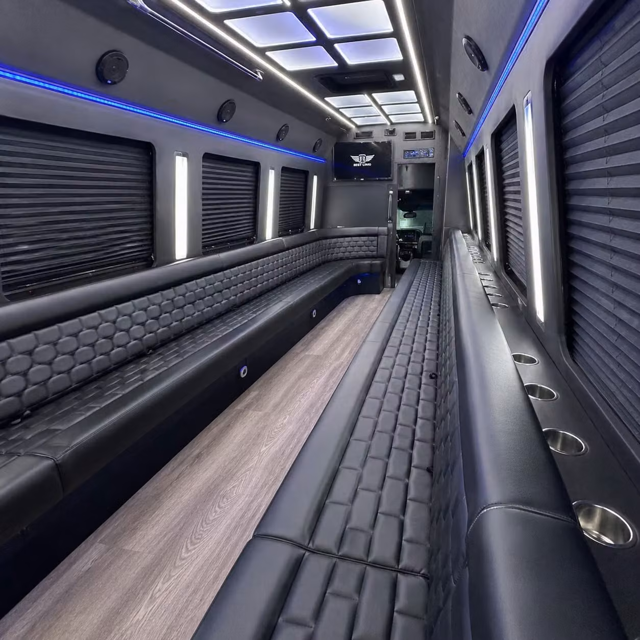 party bus interior