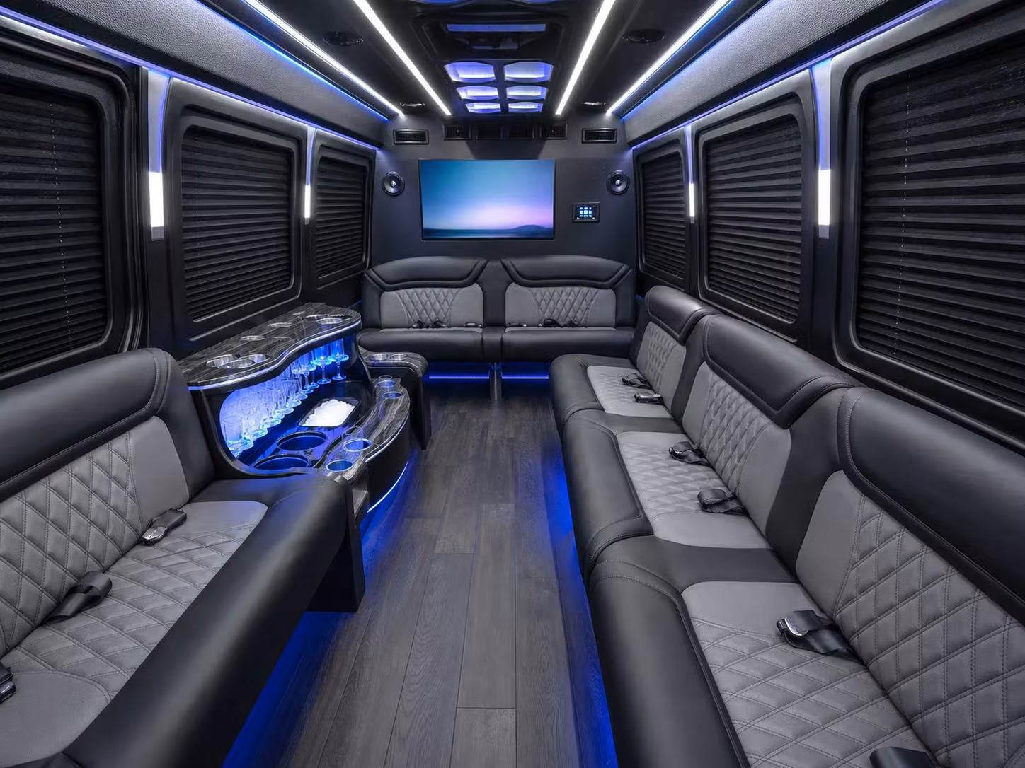 sprinter limousine inside