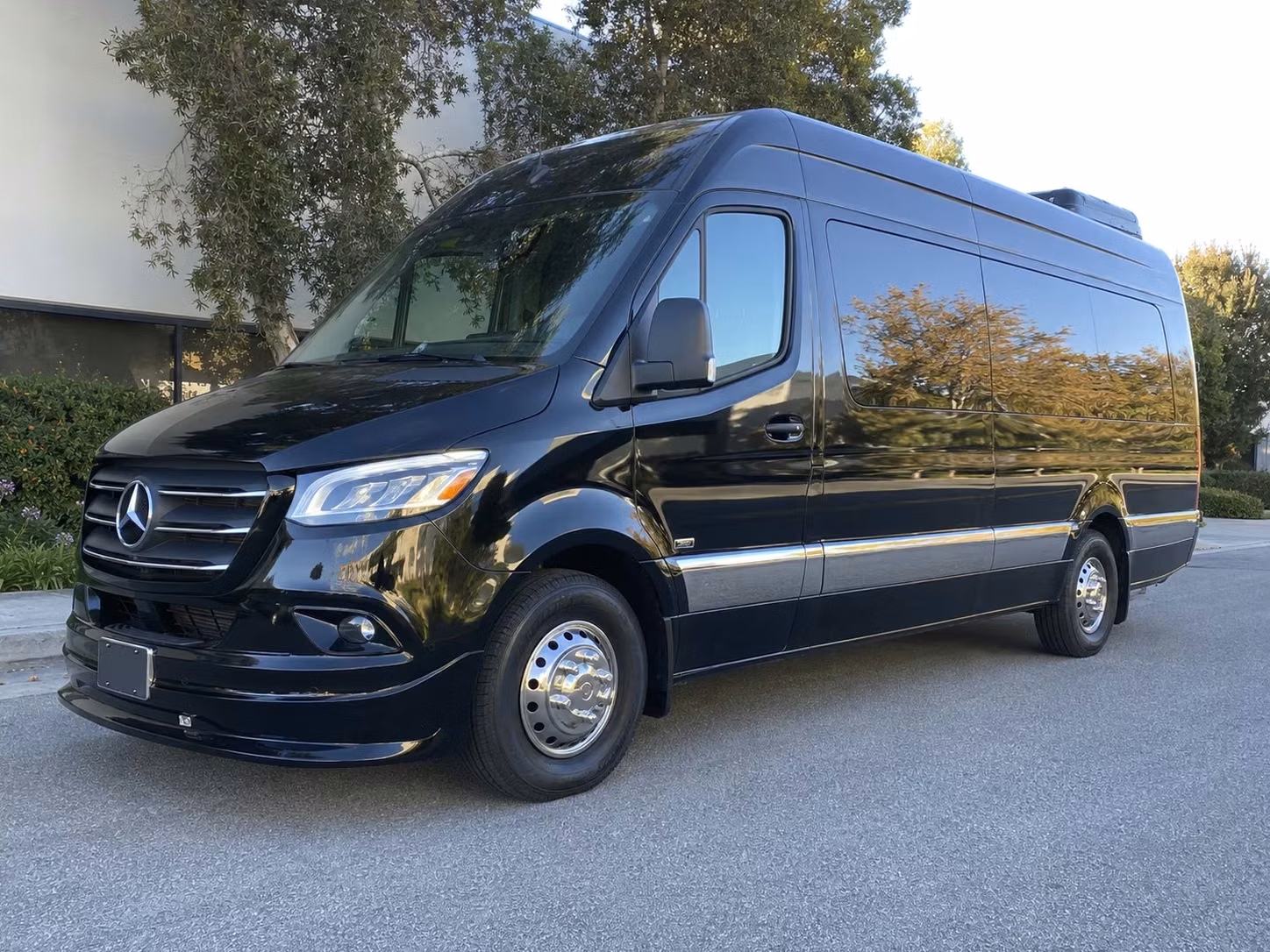 sprinter van with driver
